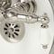 Kingston Brass CA1011T8 3-3/8" Tub Wall Mount Clawfoot Tub Faucet with Hand Shower, Brushed Nickel CA1011T8 - alternate 3